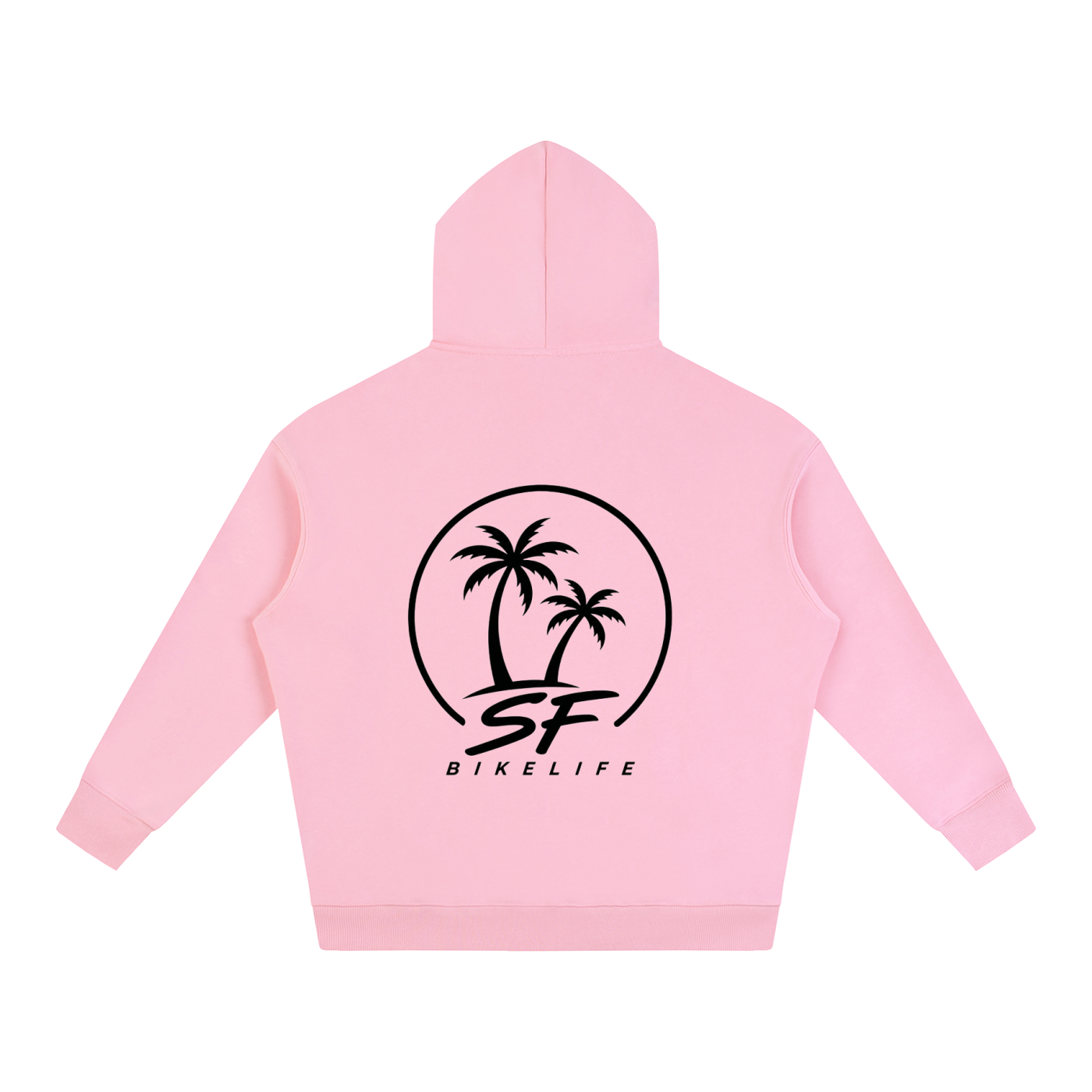 Pink hoodie