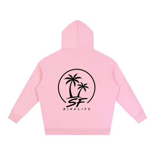 Pink hoodie
