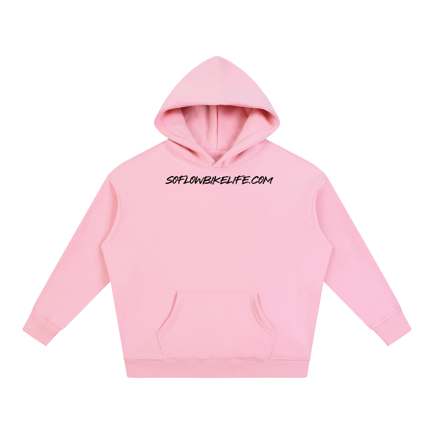 Pink hoodie